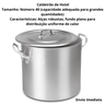 Caldeirão Aluminio Polido Profissional 40cm 45l Nacional - 3