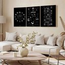 Ver imagem 2 de Kit 3 Quadro Decorativo Química Laboratório Engenheiro Prof 28x20cm