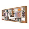 Closet Casal Duplo Rubi Premium 16 Portas 8 Gavetas - 4