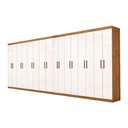 Ver imagem 3 de Closet Casal Duplo Rubi Premium 16 Portas 8 Gavetas