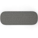 Ver imagem 7 de Puff Decorativo Orgânico para Living Quarto 140cm Doha W01 Linho Mescla Chumbo - Lyam Decor