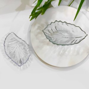 Conjunto de 2 Conchas Decorativsa de Cristal de Chumbo Lyor