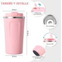 Ver imagem 4 de Copo Térmico Ms-925 510ml para Café de Infusão a Vácuo de Aço Inoxidável com Tampa Quente e Frio:Var