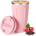 Ver imagem 2 de Copo Térmico Ms-925 510ml para Café de Infusão a Vácuo de Aço Inoxidável com Tampa Quente e Frio:Var