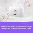 Ver imagem 3 de Umidificador Aromatizador de Ar Multifuncional Portátil Efeito Chamas Difusor Aromático Climatizador