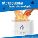 Ver imagem 2 de Umidificador Aromatizador de Ar Multifuncional Portátil Efeito Chamas Difusor Aromático Climatizador