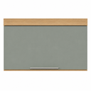 Ver imagem 3 de Armário Aéreo para Geladeira Marquesa Modular 1 Porta Basculante MDF Nature/Verde - Nesher