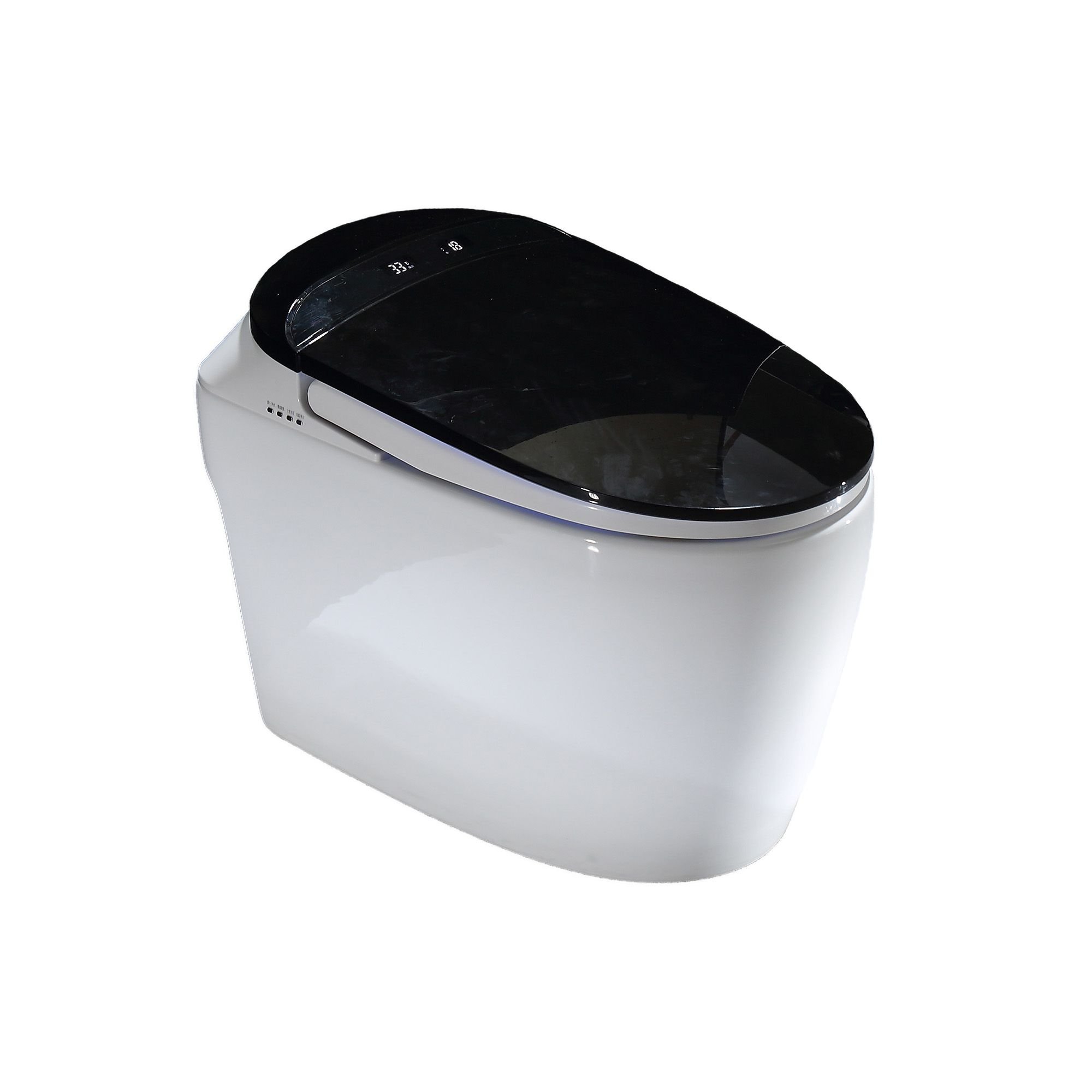 Vaso sanitário inteligente DENFA, modelo Nagoya Black - 1