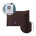 Ver imagem 2 de Porta Travesseiro Prime 70x50cm Matelado com Debrum:Marrom