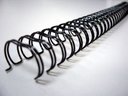Ver imagem 4 de Caixa Espiral Garra Duplo Anel Wire-o 3x1 A4 1/4 20 Fls Lassane Espirais de Wire-o 3x1 1/4"