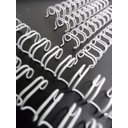 Ver imagem 3 de Caixa Espiral Garra Duplo Anel Wire-o 3x1 A4 1/4 20 Fls Lassane Espirais de Wire-o 3x1 1/4"