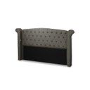 Ver imagem 2 de Kit Baú e Cabeceira Estofada Madeira Cama Box Grécia Queen:brida