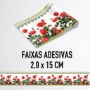 Ver imagem 5 de Faixa Decorativa Adesiva (autocolante) - Rosas Vermelhas