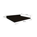 Ver imagem 3 de Tampo P/ Balcão Cozinha S510 60cm Polipropileno Preto - Kappesberg