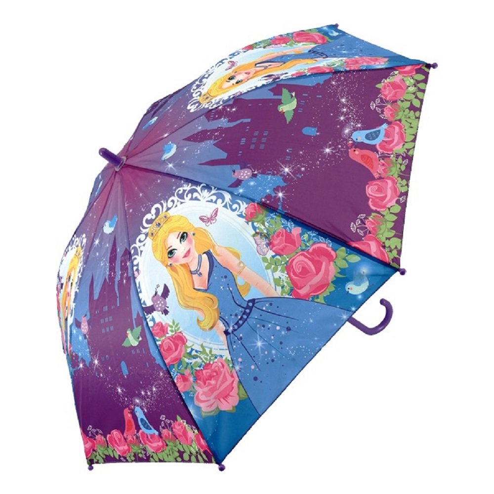 Sombrinha Infantil de Criança Personagens Menina - Lilás - 1
