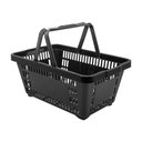 Ver imagem 1 de Cesto de Compras Plástico Para Supermercado 16L D100 Cód. 3000 - Della Plast