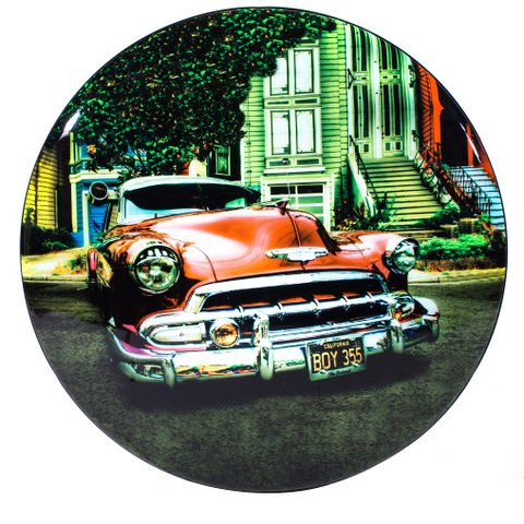 Luminoso de Parede Chevrolet Cubano Retrô Vintage para Bar, Garagem, Churrasqueira, Espaço Gourmet