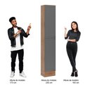 Ver imagem 5 de Paneleiro 2 Portas Milla Nog-cinza 40cm Carraro
