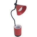 Ver imagem 1 de Luminária de Mesa Porta Objetos Touch Iluminado LED Abajur Flexivel Articulada Organizador 3 Cores