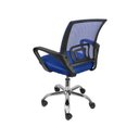 Ver imagem 3 de Cadeira Office Tok Baixa Azul sem Relax