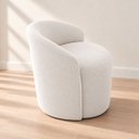 Ver mais imagens de Poltrona Decorativa Yara Suede Sala Estar Quarto Recepção Confortável