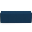 Ver imagem 5 de Puff Decorativo Living Sala de Estar 160 cm Roma W01 Suede Azul Marinho - Lyam Lyam Decor