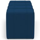 Ver imagem 6 de Puff Decorativo Living Sala de Estar 160 cm Roma W01 Suede Azul Marinho - Lyam Lyam Decor