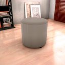 Ver imagem 2 de Puff Banqueta Redondo Luxo Copenhage Matrix