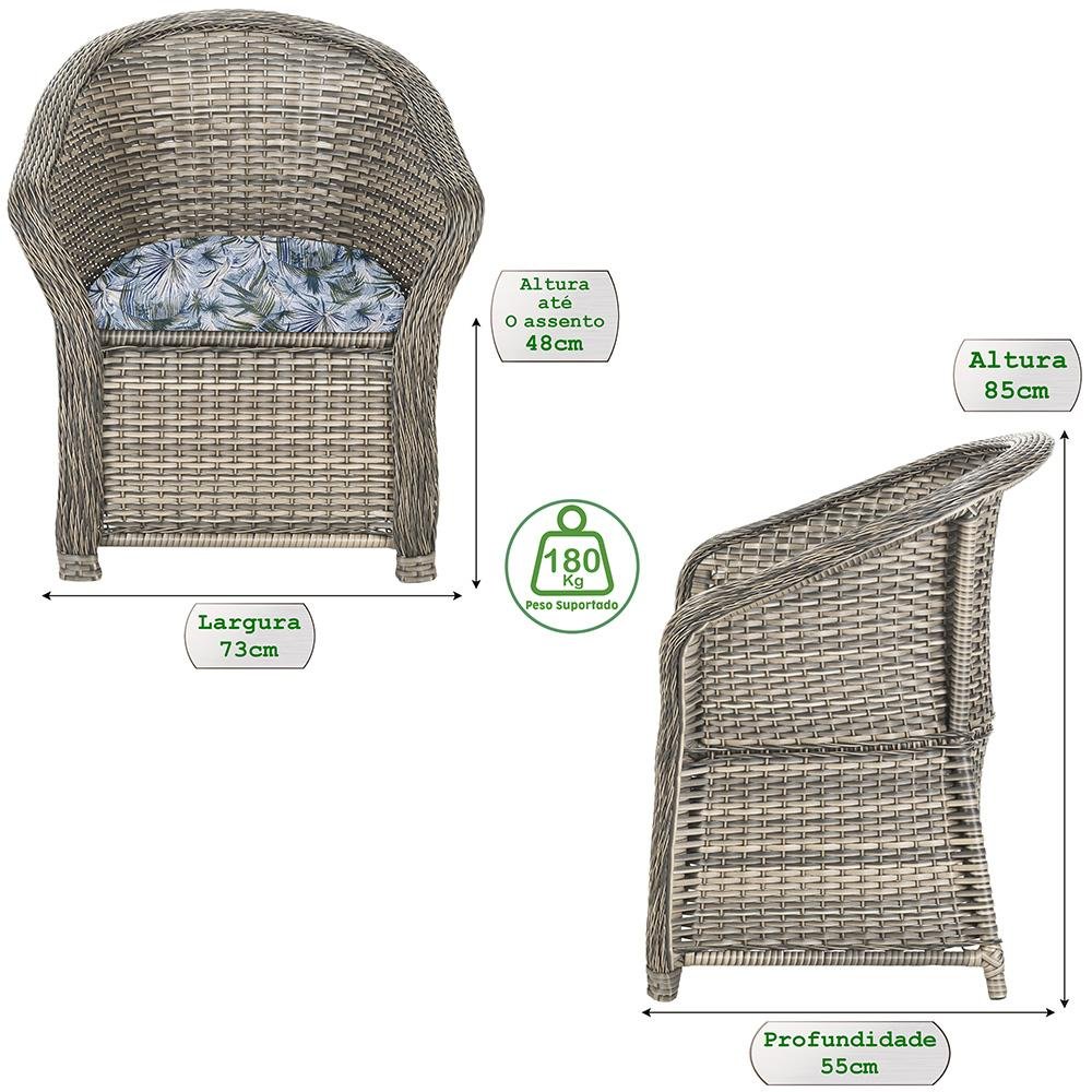 Conjunto Varanda Jardim Conforto Porto Rico Varanda Descanso Edicula - 2