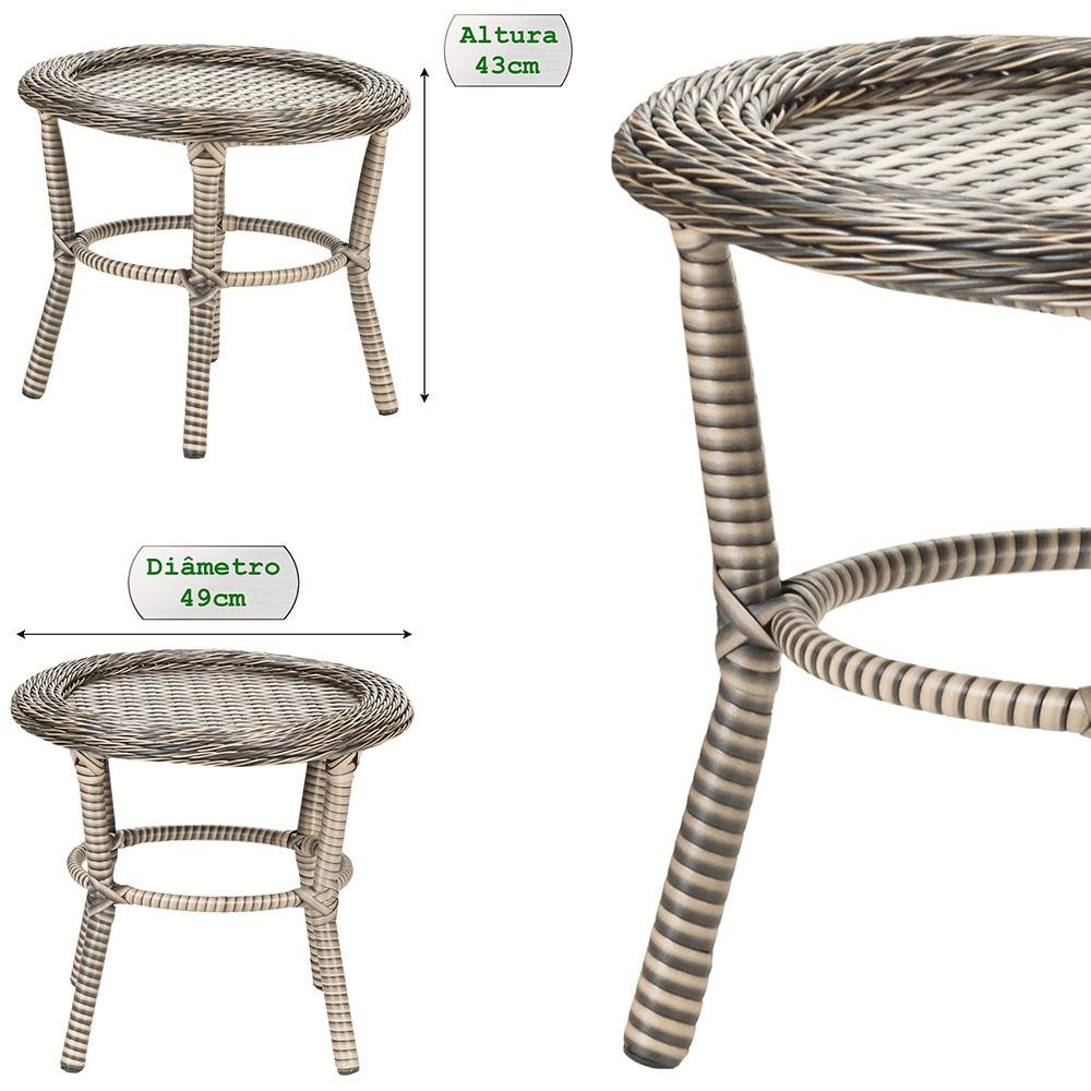 Conjunto Varanda Jardim Conforto Porto Rico Varanda Descanso Edicula - 3