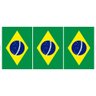 Decoracao Copa do Mundo TNT 1,40M 40G Bandeira Brasil - 1