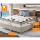 Ver imagem 2 de Conjunto Cama Box + Colchão King Size Molas Ensacadas 193x203x65cm King Best - Anjos - Móveis Megasu