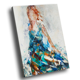 Quadro Mulher Pintura Grande 118x78 - 1