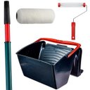 Ver imagem 1 de Rolo Pele de Carneiro 23cm + Suporte Garfo 23cm +caçamba 12l + Cabo Extensor 2m