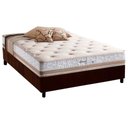 Ver imagem 1 de Cama Box Casal: Colchão Molas Herval Maxspring Spain + Base Crc Suede Brown(138x188)