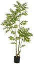 Ver imagem 1 de Planta Artificial Arvore Cajazeira Real Toque C/pote X545 Verde 1,6cm