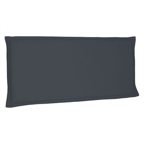 Cabeceira Painel Casal 1,40m Veneza Suede - Pallazio - Cinza