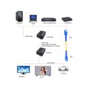 Ver imagem 3 de Extensor Conversor Hdmi Via Fibra Optica 20km 1080p