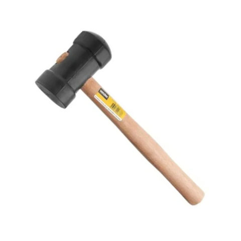 Martelo de Borracha Sintético 60mm Pto Vonder