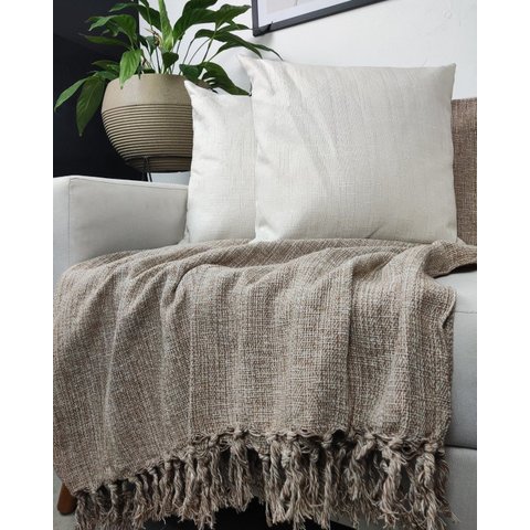 Manta para Sofá Gigante Decorativa Protetora 2,30 x 1,40:Caramelo