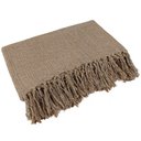 Ver imagem 2 de Manta para Sofá Gigante Decorativa Protetora 2,30 x 1,40:Caramelo