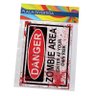 Placa - Danger Zombie Area - BLOOD EDITION - 20 x 15 cm - 2