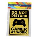 Ver imagem 2 de Placa Gamer at Work- 15 x 20 cm