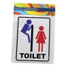 Placa Toilet Voyeur - 15 x 20cm - 2