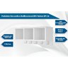 Nicho de Quarto BPL 26 c/ 5 Ganchos Branco - BRV - 2