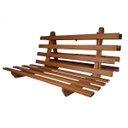 Ver imagem 1 de Base de Madeira para Futon com Madeira Maciça Pinus Pintura Imbuia