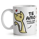 Ver imagem 2 de Caneca USQ Cães e Gatos Te Amo