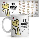 Ver imagem 1 de Caneca USQ Cães e Gatos Te Amo