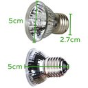 Ver imagem 2 de Mini Lâmpada Uva + Uvb Lorben Aquecimento para Terrários Répteis Tartarugas