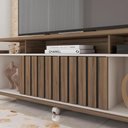 Ver imagem 3 de Bancada Rack para Tv até 65 Polegadas Stars Marrom Caemmun